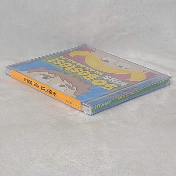 50 Bestest Kids Songs CD 2003 DJ's Choice Party Music New Sealed (case cracks) - Picture 5 of 6